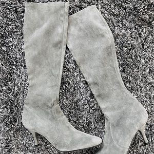 Stuart Weitzman Suede Leather Boots